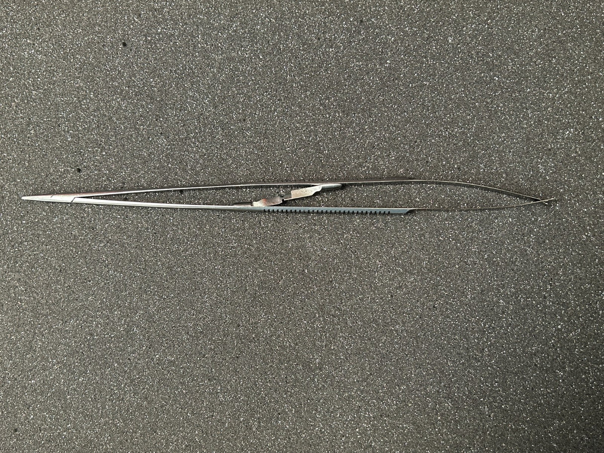 SCANLAN 6006-158 Jacobson Micro Needle Holder,w/Lock 9-1/2" Diamond Dust