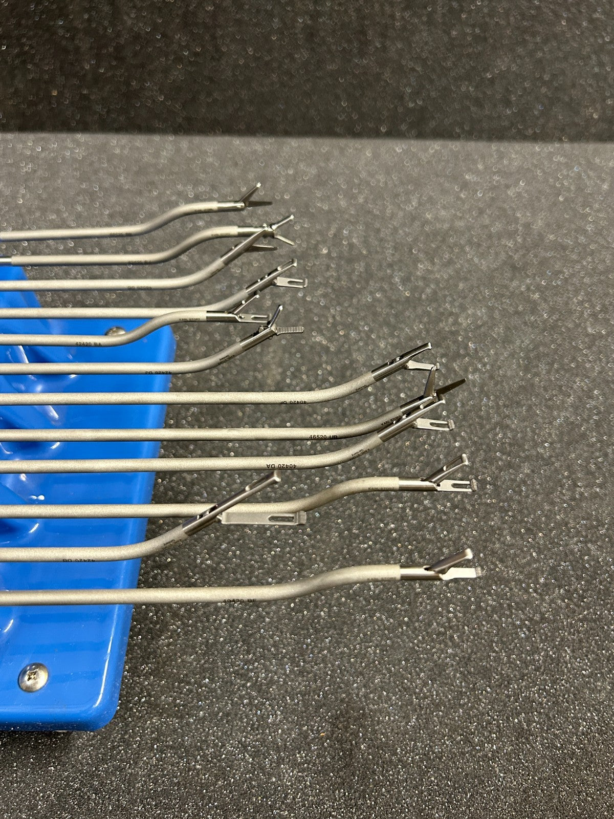 Karl Storz Laparoscopic Grasper Forceps & Scissors 5mmx36cm Set of 12 w/ Tray
