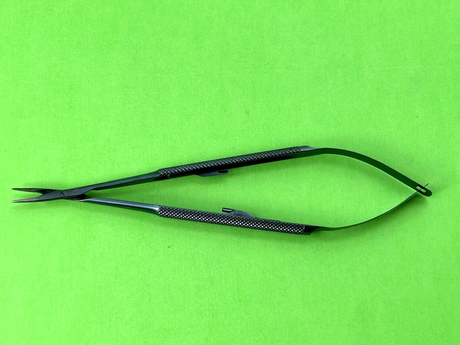 Scanlan Surgical Titanium Diamond Dust Jacobson Microsurgical Needle Holder