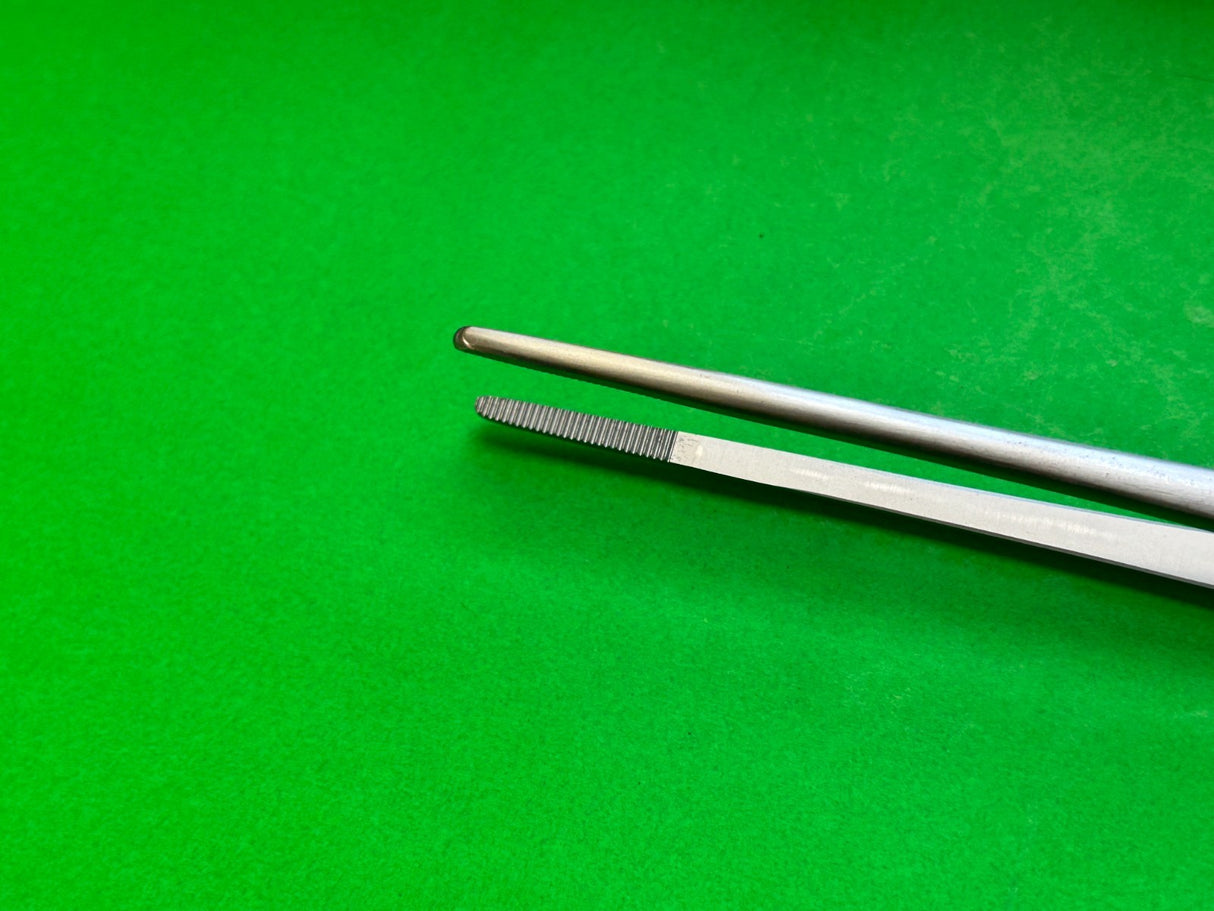 V. Mueller SU2307 Surgical Serrated Dressing Forceps 10"