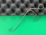 Karl Storz Surgical Double Spoon Forceps, Curved 110° Backwards