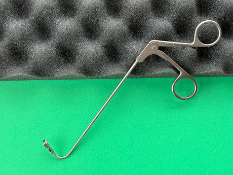 Karl Storz Surgical Double Spoon Forceps, Curved 110° Backwards