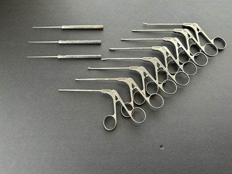 Stryker Arthoscopic/Orthopedic Small Joint Graspers/Punch with Probes Set of 11