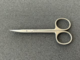 Aesculap BC111R - Iris Scissor Delicate Curved 4-1/2"