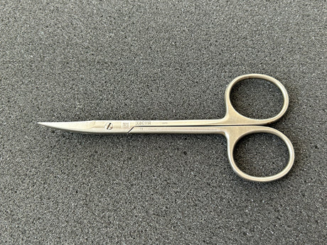Aesculap BC111R - Iris Scissor Delicate Curved 4-1/2"
