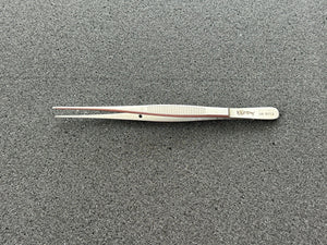 SSI Ultra 06-3012 Semken straight dressing forcep, serrated jaws 5"