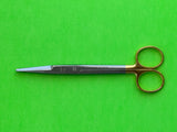 Aesculap Surgical 6-3/4" TC Mayo Dissecting Scissors Durogrip, Straight, Beveled