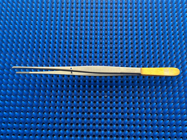 Jarit 130-353 Carb Bite Potts-Smith Tissue Forcep, 7-1/4"