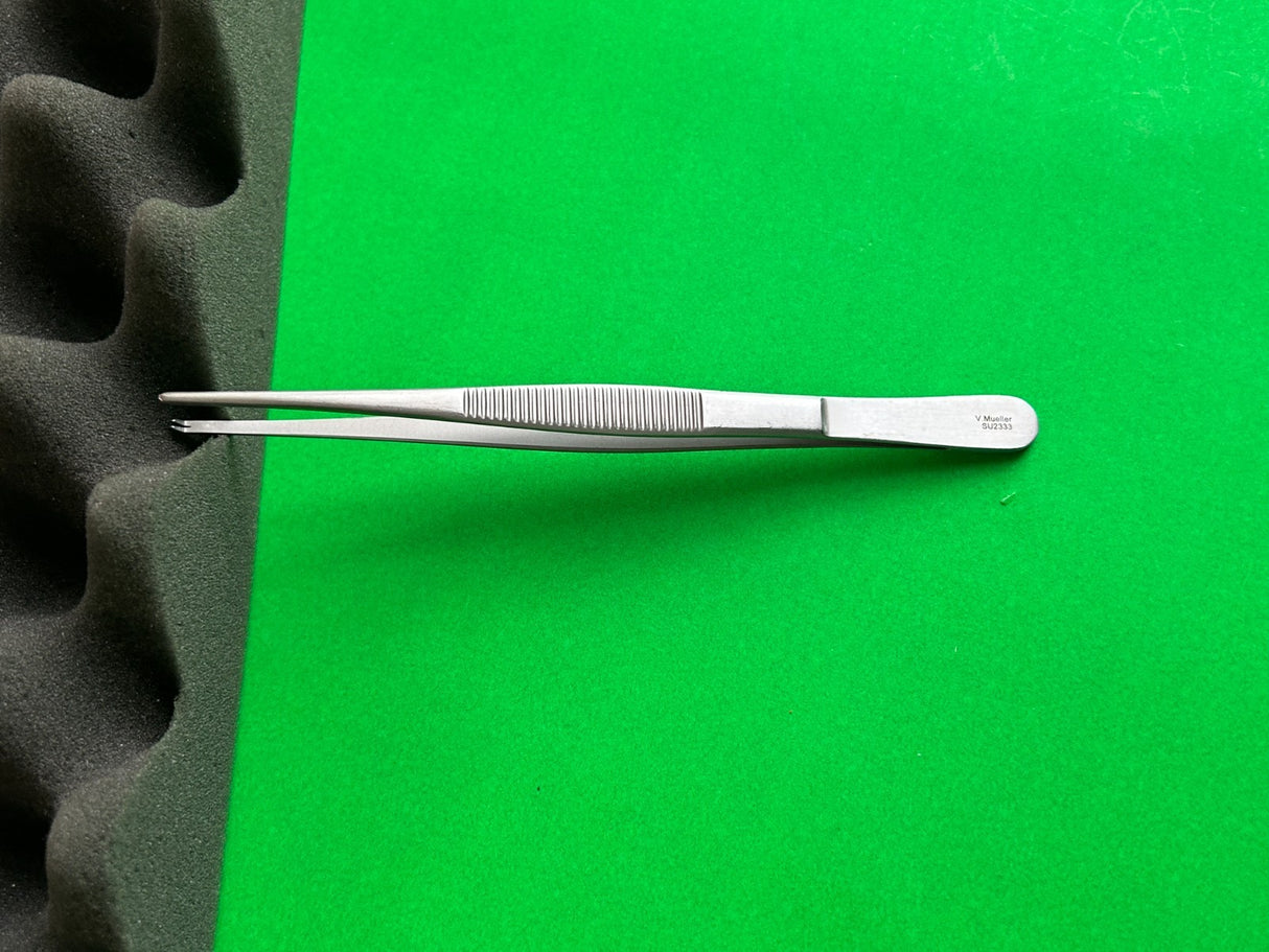 V. Mueller SU2333 Surgical 6" Tissue Forceps 1 x 2 Teeth