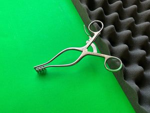Codman 50-1197 Weitlaner Retractor 6.5" Blunt 3x4 Prongs