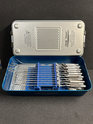 Karl Storz Laparoscopic Grasper Forceps & Scissors 5mmx36cm Set of 12 w/ Tray