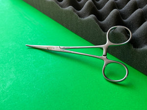 Jarit 106-151 Rankin Forceps, Curved 6-1/4""