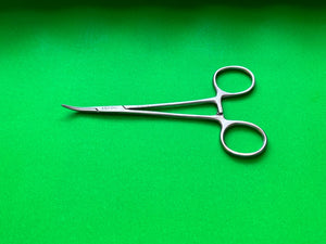 SSI Ultra 15-4112  Micro Halsted Mosquito Forceps, Curved, 4.75"
