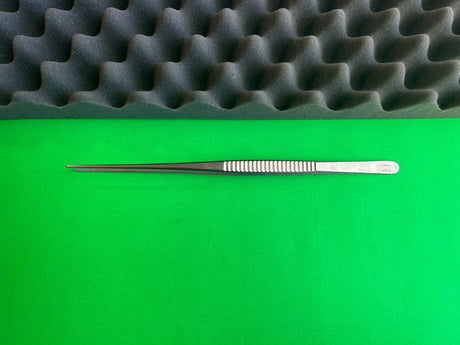 V.Mueller CH5174 Potts Smith Tissue Forceps With Serrated Tips, 12"