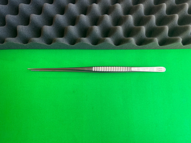 V.Mueller CH5174 Potts Smith Tissue Forceps With Serrated Tips, 12"