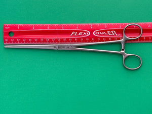 Aesculap Surgical Pean Hemostatic Forceps, Straight 9-1/2" blunt