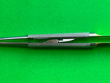 Pilling 35-7667 Micro Vascular Round Handle Needle Holder, TC, 7-3/8"