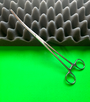 Codman 30-4573 Rochester-Pean Hemostatic Forceps 10" Curved