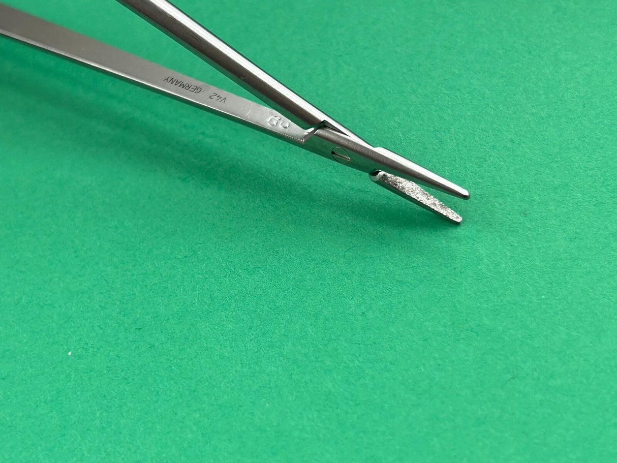 Scanlan Surgical 9" Jacobson Micro Needle Holder, Diamond Dust Jaws, Lock
