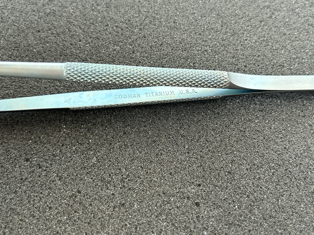 Codman 80-1806 Microvascular Tying Forceps ENT,  7”