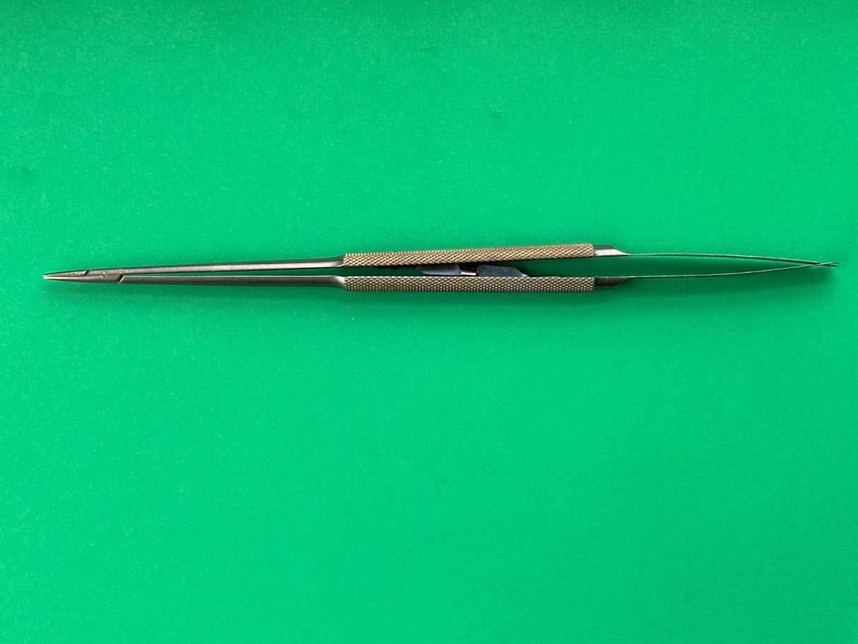 Scanlan Surgical Jacobson Micro Needle Holder 8", Titanium, Diamond Dust Jaws