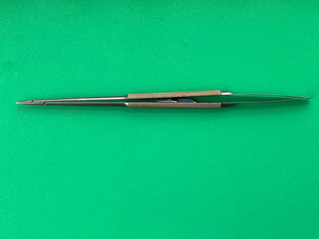 Scanlan Surgical Jacobson Micro Needle Holder 8", Titanium, Diamond Dust Jaws