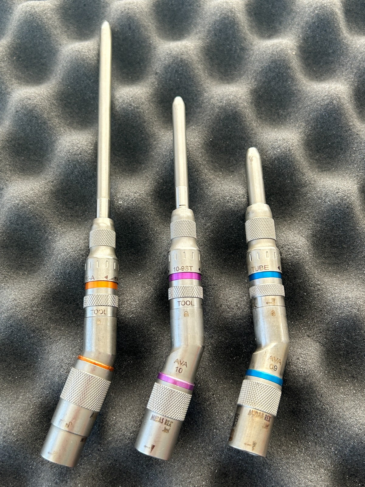 Medtronic Midas Rex Legend 15-A, 10-9ST, AVA09 Set of Variable Attachments Neuro