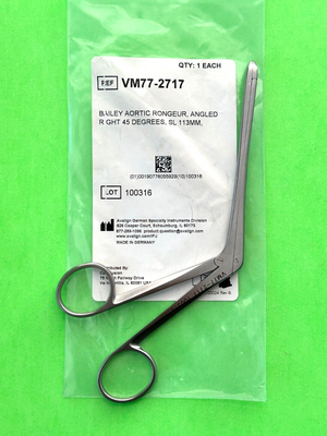 V.Mueller Surgical Bailey Aortic Rongeur, Angled Right 45°