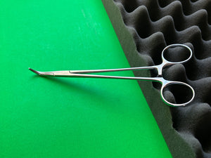 Codman 30-4290 Schnidt Hemostatic Forceps, Curved, 7.25"