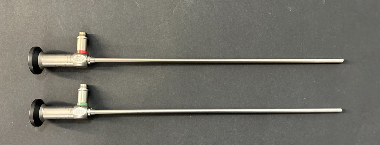Karl Storz 26046BRA & 26046ARA HOPKINS RUBINA 30° & 0° NIR/ICG 5mm Laparoscopes
