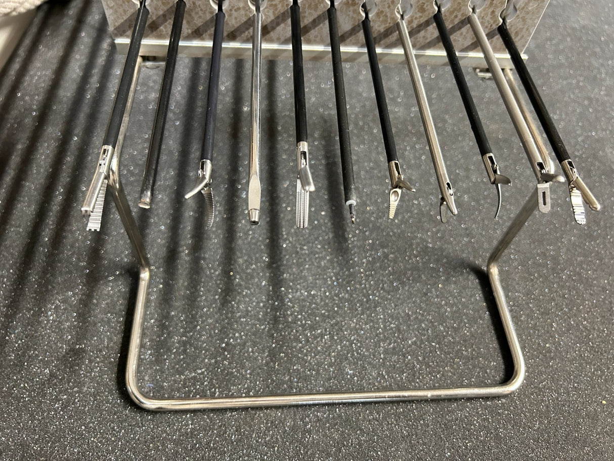 Set of 12 5mm Popular Laparoscopy Instruments Karl Storz Snowden Stryker SET A