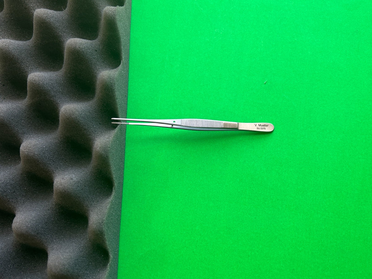 V.Mueller SU2370 Dressing Forceps 4-7/8", Serrated