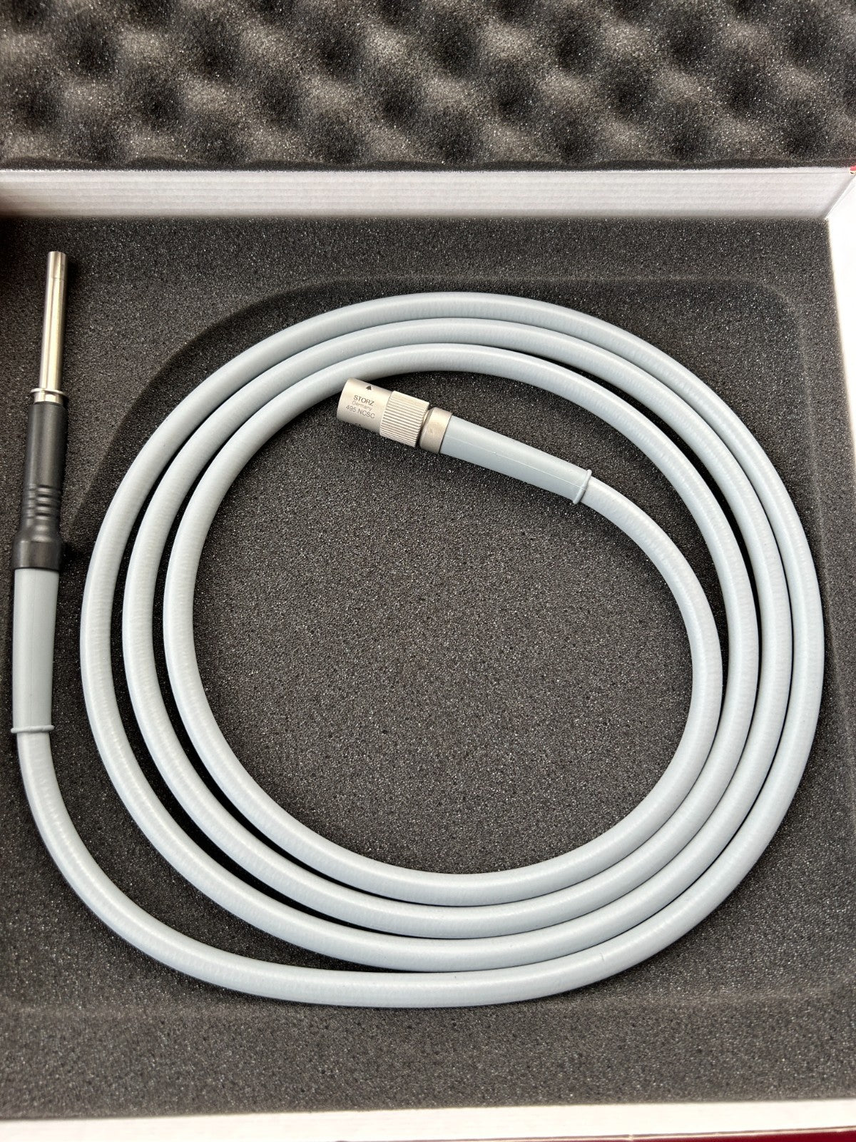 Karl Storz 495NCSC Light Cable 4.8mm x 250cm Autoclavable W Locking Mechanism