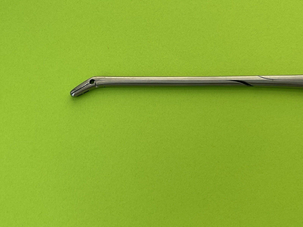 Aesculap Surgical 6-1/4" Caspar Rongeur, Angled Down 4mm x 14mm Jaw