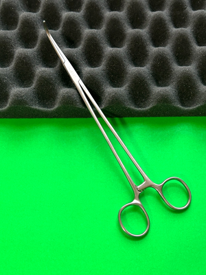 Pilling 34-2597 Gemini 9" Angled Forceps