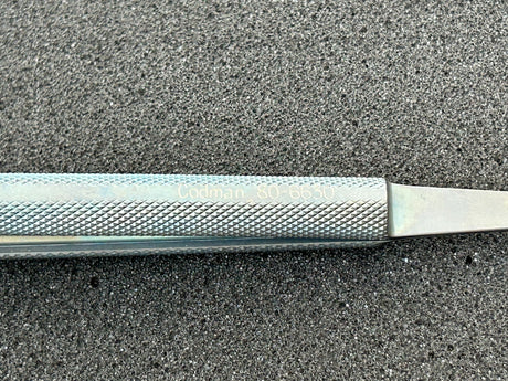 Codman 80-6630 6" E-Series Titanium Tying Forceps, 0.7mm