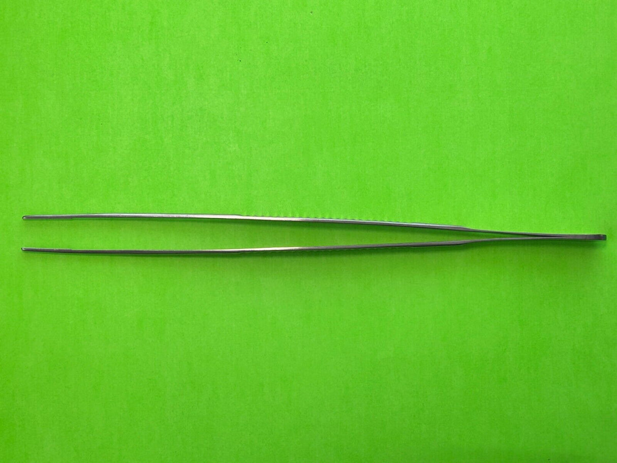 Pilling Surgical 2mm Tip DeBakey Tissue Forceps 12"