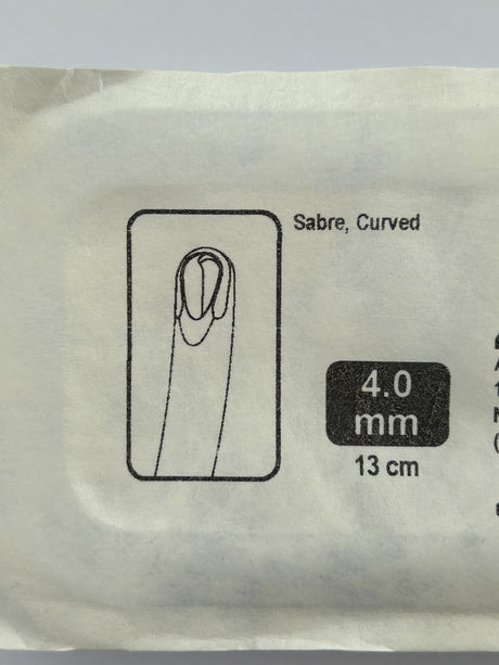Arthrex AR-8400CSR Blade Sabre,Curved,4.0mmx13 cm IN DATE (5 Shaver Blades)