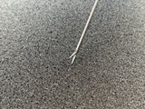 Karl Storz 221110 Ear Forceps, 1 x 4.5 mm, 8 cm, Smooth Jaw