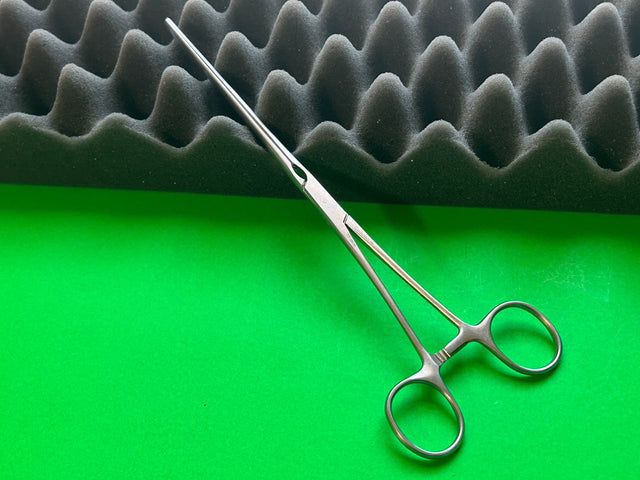 Codman 37-1600 Doyen Vascular Forcep Straight 9"