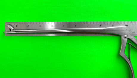 Ulrich Surgical CS 3372-01 Orthopedic Kerrison Rongeur 5mm x 10mm Shaft 10"