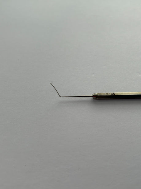Karl Storz E0485 Barraquer Iris Angled Tip, 0.5mm x 15mm