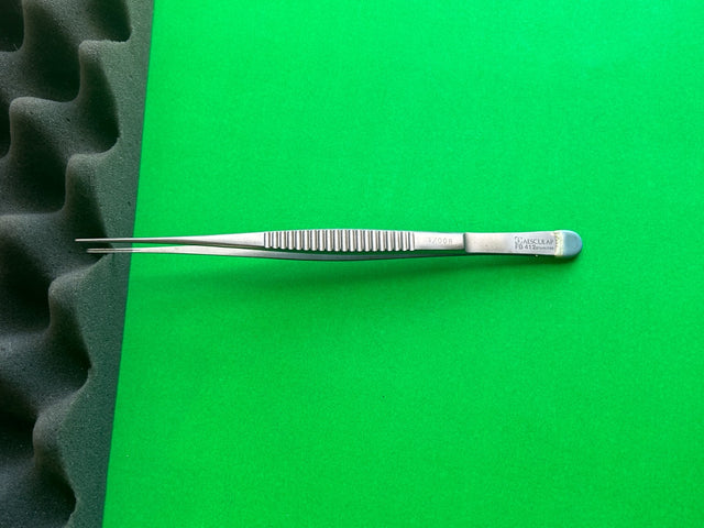 Aesculap FB412R De'Bakey Atraumatic Forceps 7-7/8" Cardio