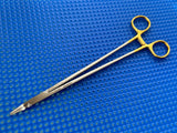 Symmetry Surgical 32-469 Needle Holder; Ryder; Tungsten Carbide; 1.0 mm; 9 in