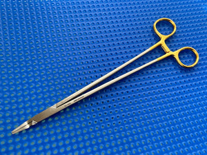 Symmetry Surgical 32-469 Needle Holder; Ryder; Tungsten Carbide; 1.0 mm; 9 in