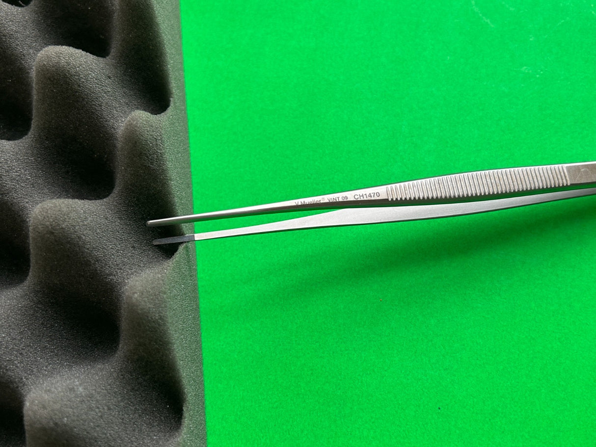 V.Mueller CH1470 Tissue Forceps, TC, Cushing 7-1/4"
