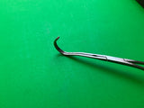 Pilling 35-4817 Cooley Pediatric Clamp, Curved, 6-3/4"