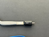 V.Mueller NL1873 Bayonet Angled Bipolar Forceps 0.5mm x 20cm W/ Free Cable