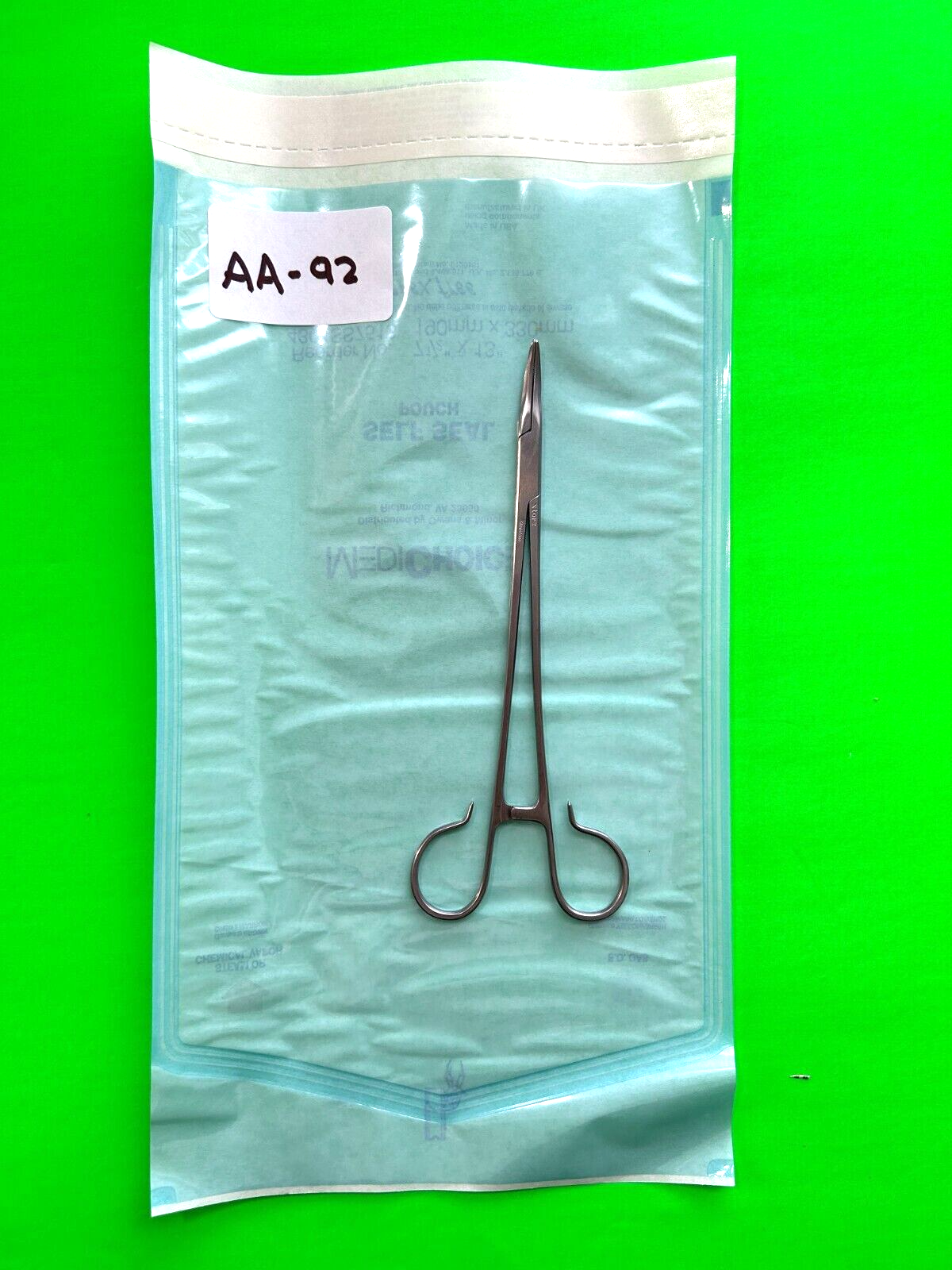 Karl Storz Surgical N7135 Hemostatic Tonsil Forceps 7-1/2", Curved Jaw