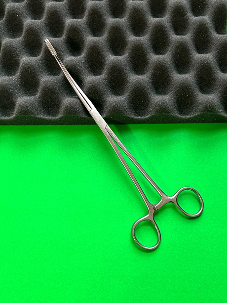 Weck 754500 Foerster Sponge Forceps, Curved,